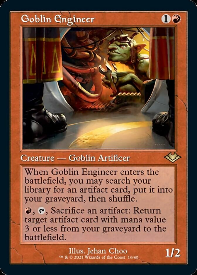 Goblin Engineer (Retro) [Modern Horizons] | Odin's Place
