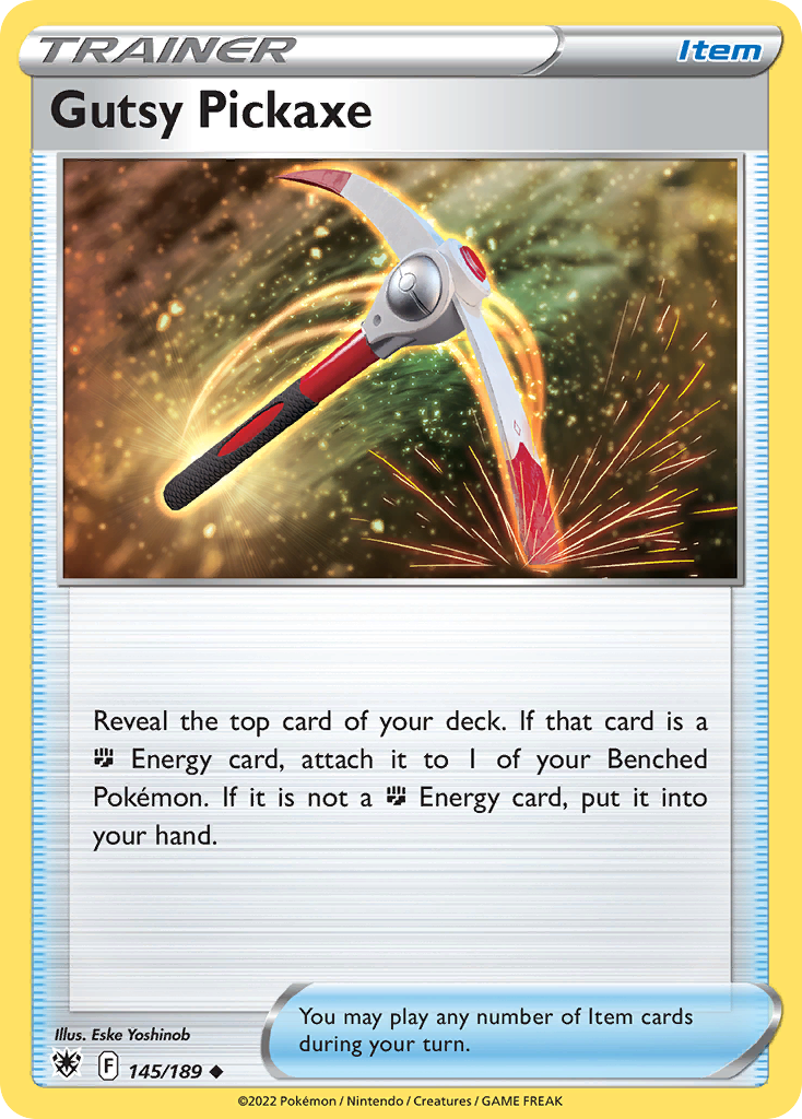 Gutsy Pickaxe (145/189) [Prize Pack Series Three] | Odin's Place
