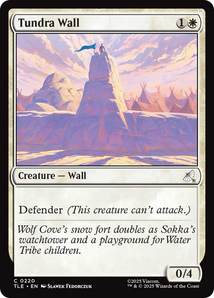 Tundra Wall [Avatar: The Last Airbender: Eternal-Legal] | Odin's Place