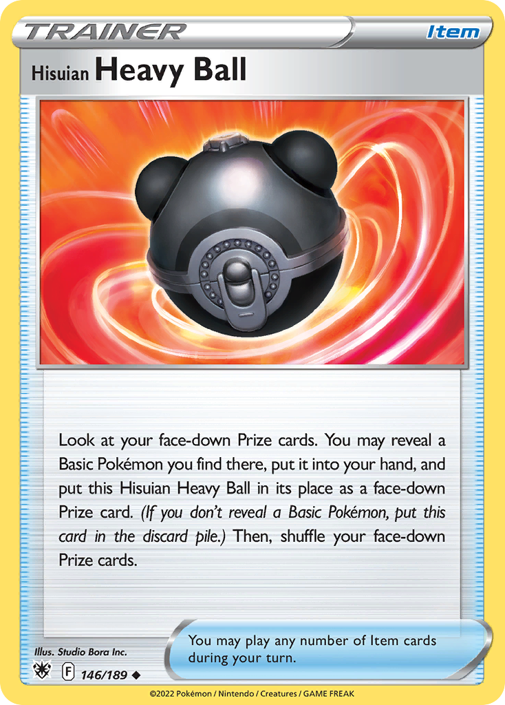 Hisuian Heavy Ball (146/189) (Lost Box Kyogre - Shao Tong Yen) [World Championships 2023] | Odin's Place
