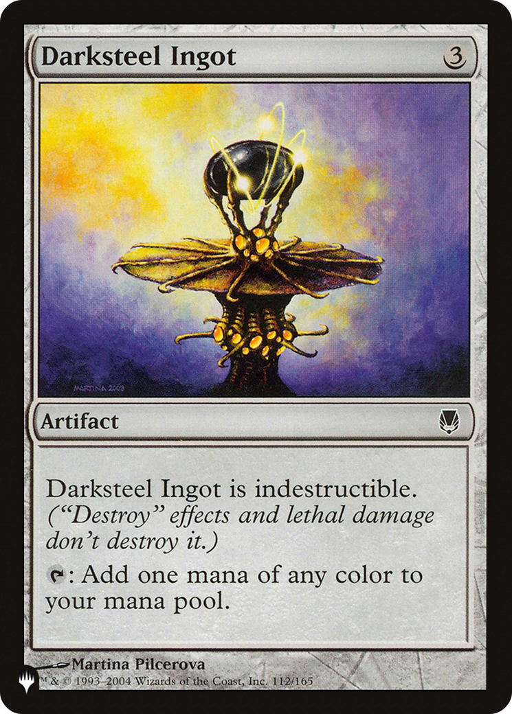 Darksteel Ingot [The List] | Odin's Place
