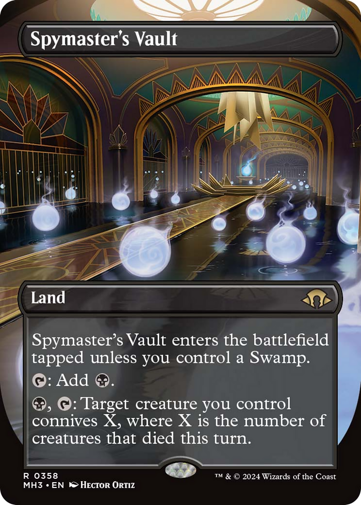 Spymaster's Vault (Borderless) [Modern Horizons 3] | Odin's Place
