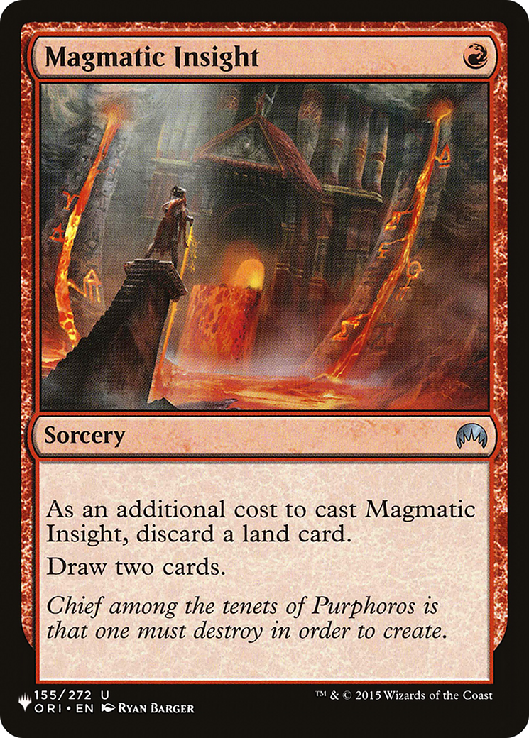 Magmatic Insight [The List] | Odin's Place