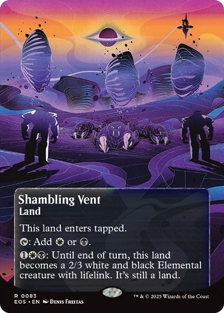 Shambling Vent (0083) (Borderless) [Edge of Eternities: Stellar Sights] | Odin's Place