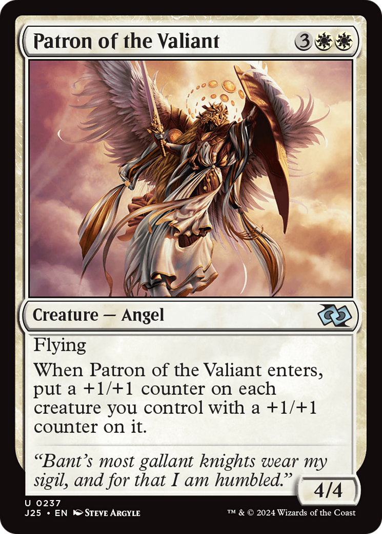 Patron of the Valiant [Foundations Jumpstart] | Odin's Place