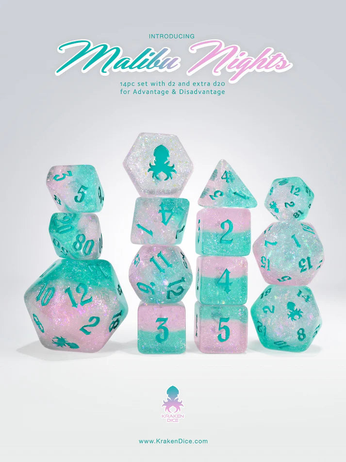 Kraken Dice - Glitter Sets | Odin's Place