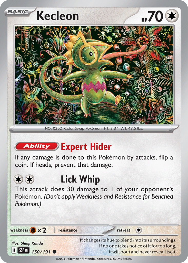 Kecleon (150/191) [Scarlet & Violet: Surging Sparks] | Odin's Place