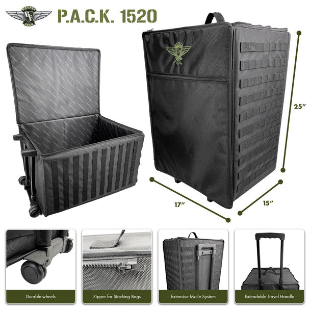 Battle Foam P.A.C.K. 1520XL Molle with Magna Rack Sliders Load Out | Odin's Place