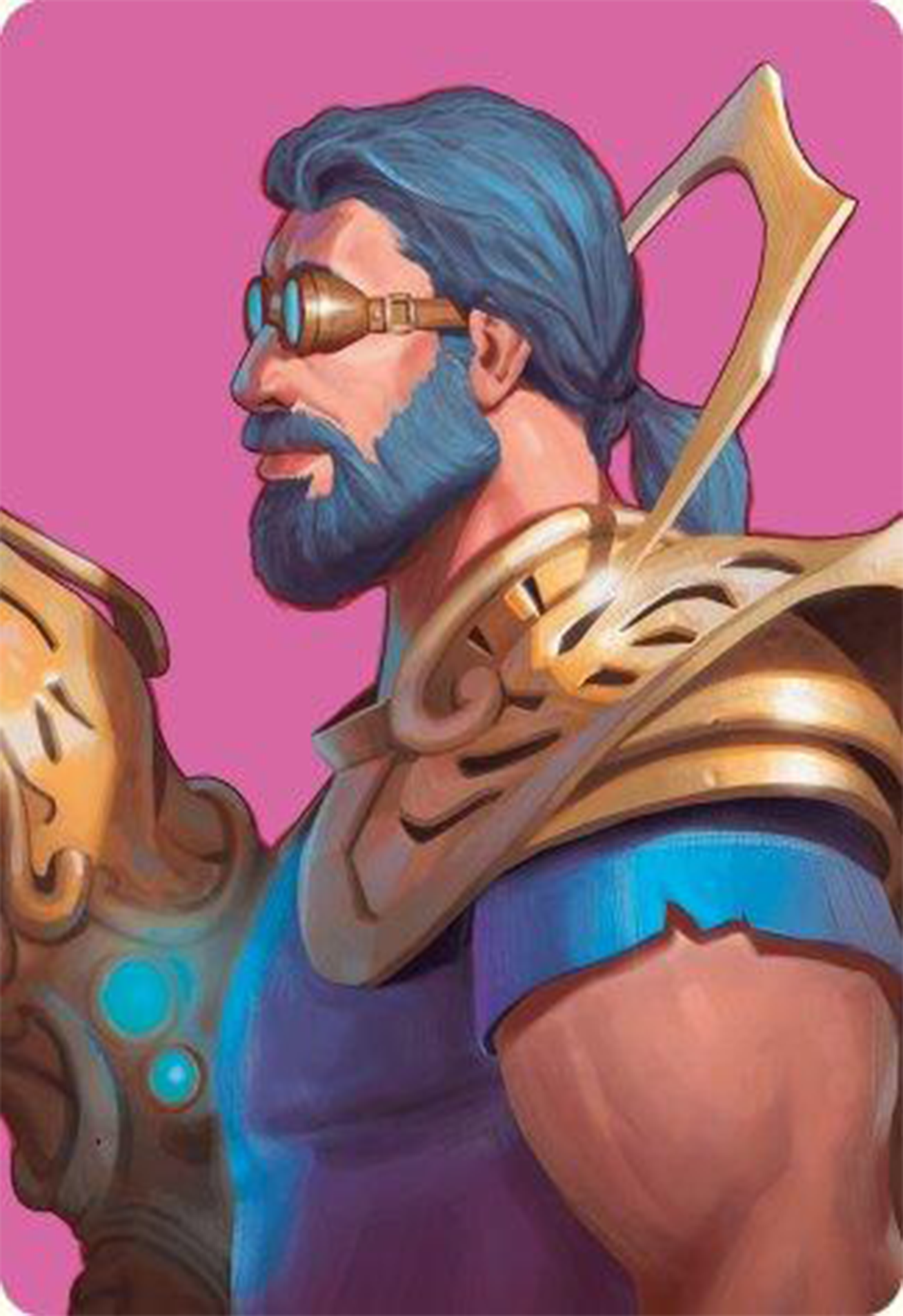Satya, Aetherflux Genius Art Card [Modern Horizons 3 Art Series] | Odin's Place