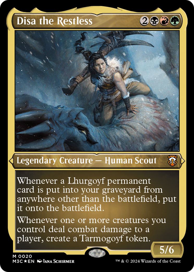 Disa the Restless (Foil Etched) [Modern Horizons 3 Commander] | Odin's Place