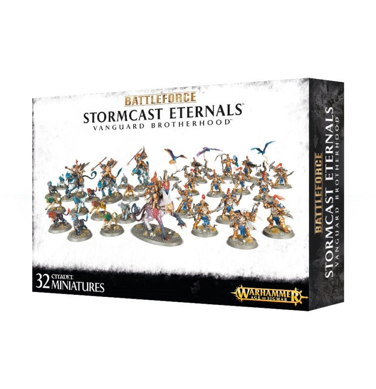 Image for Warhammer: Age of Sigmar Battleforce - Stormcast Eternals: Vanguard Brotherhood - Warhammer Box Sets | Odin's Place