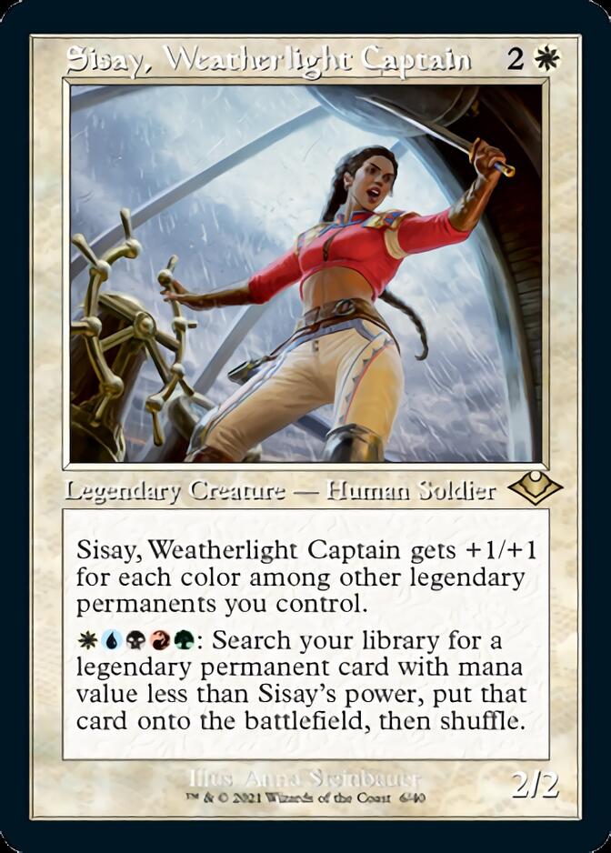 Sisay, Weatherlight Captain (Retro) [Modern Horizons] | Odin's Place