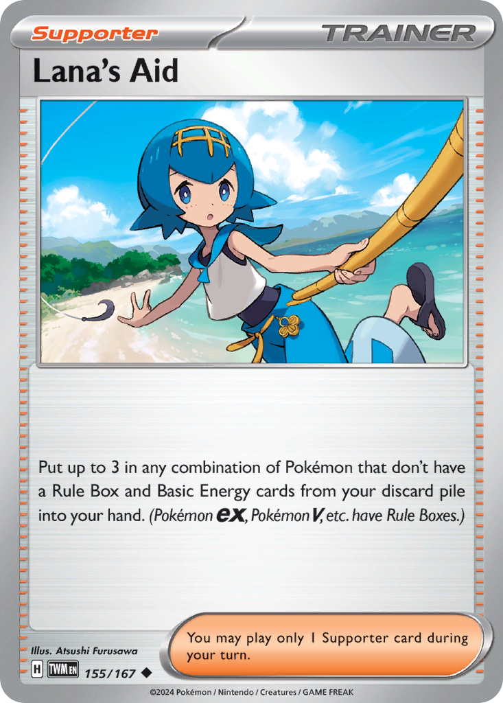 Lana's Aid (155/167) [Scarlet & Violet: Twilight Masquerade] | Odin's Place