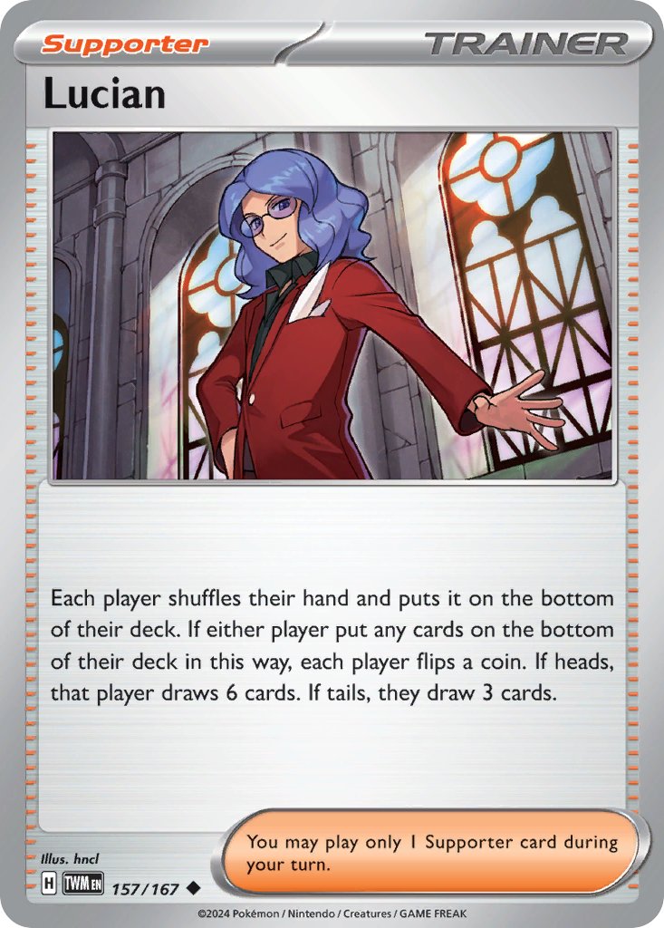 Lucian (157/167) [Scarlet & Violet: Twilight Masquerade] | Odin's Place