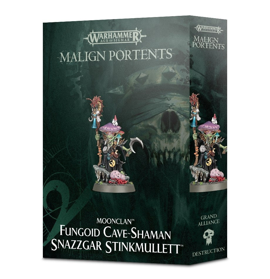 Image for Warhammer: Age of Sigmar - Malign Portents - Fungoid Cave-Shaman Snazzgar Stinkmullett - Warhammer Box Sets | Odin's Place