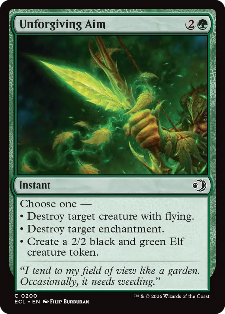 Unforgiving Aim [Lorwyn Eclipsed] | Odin's Place