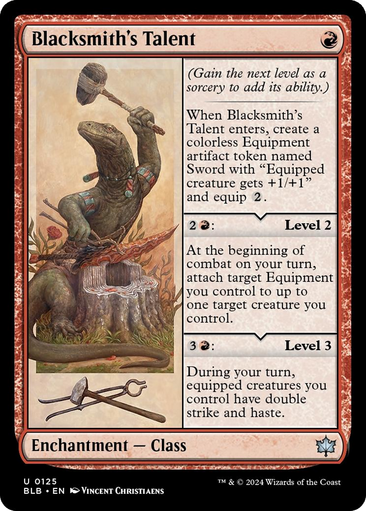 Blacksmith's Talent [Bloomburrow] | Odin's Place