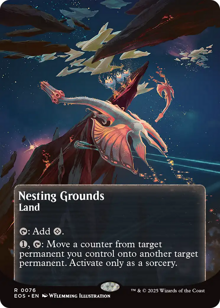 Nesting Grounds (0076) (Borderless) [Edge of Eternities: Stellar Sights] | Odin's Place