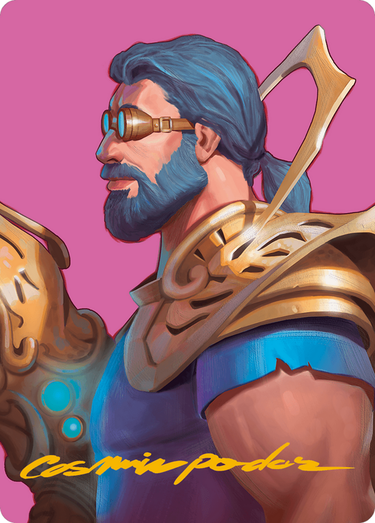Satya, Aetherflux Genius Art Card (Gold-Stamped Signature) [Modern Horizons 3 Art Series] | Odin's Place