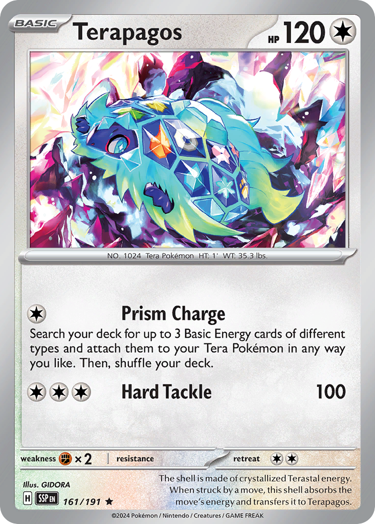 Terapagos (161/191) [Scarlet & Violet: Surging Sparks] | Odin's Place