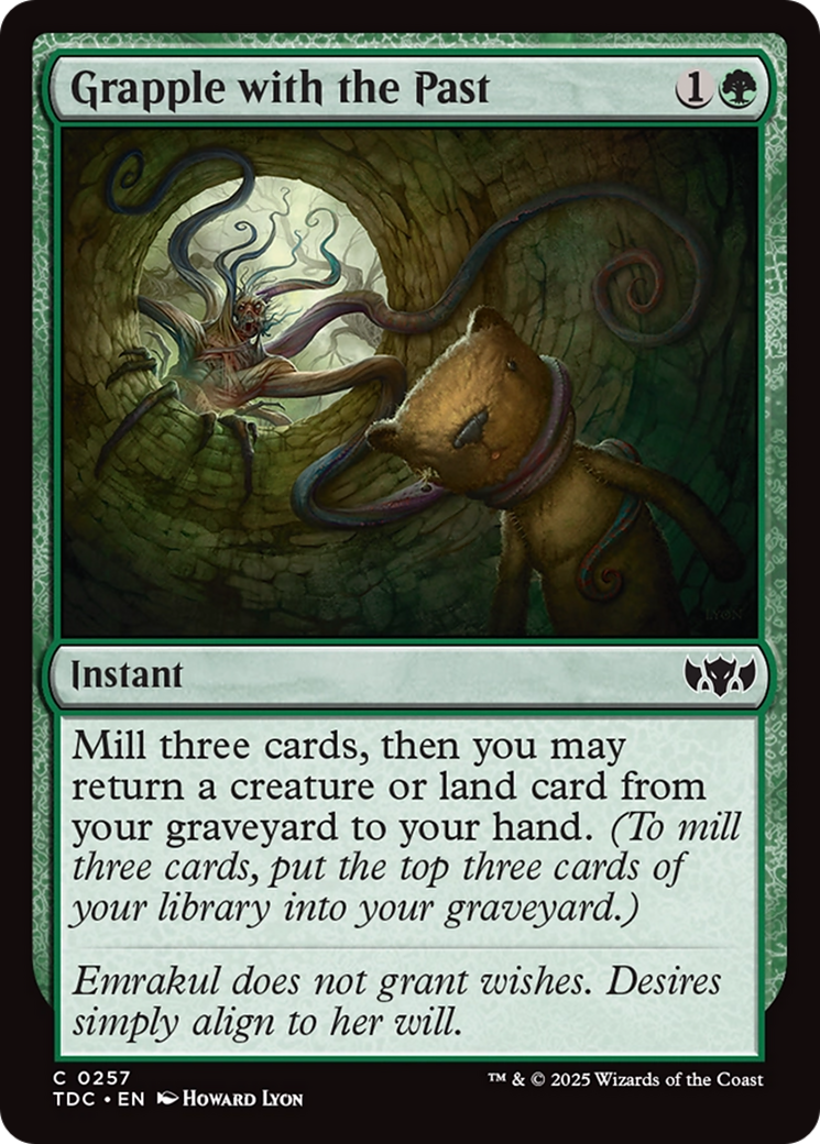 Grapple with the Past [Tarkir: Dragonstorm Commander] | Odin's Place