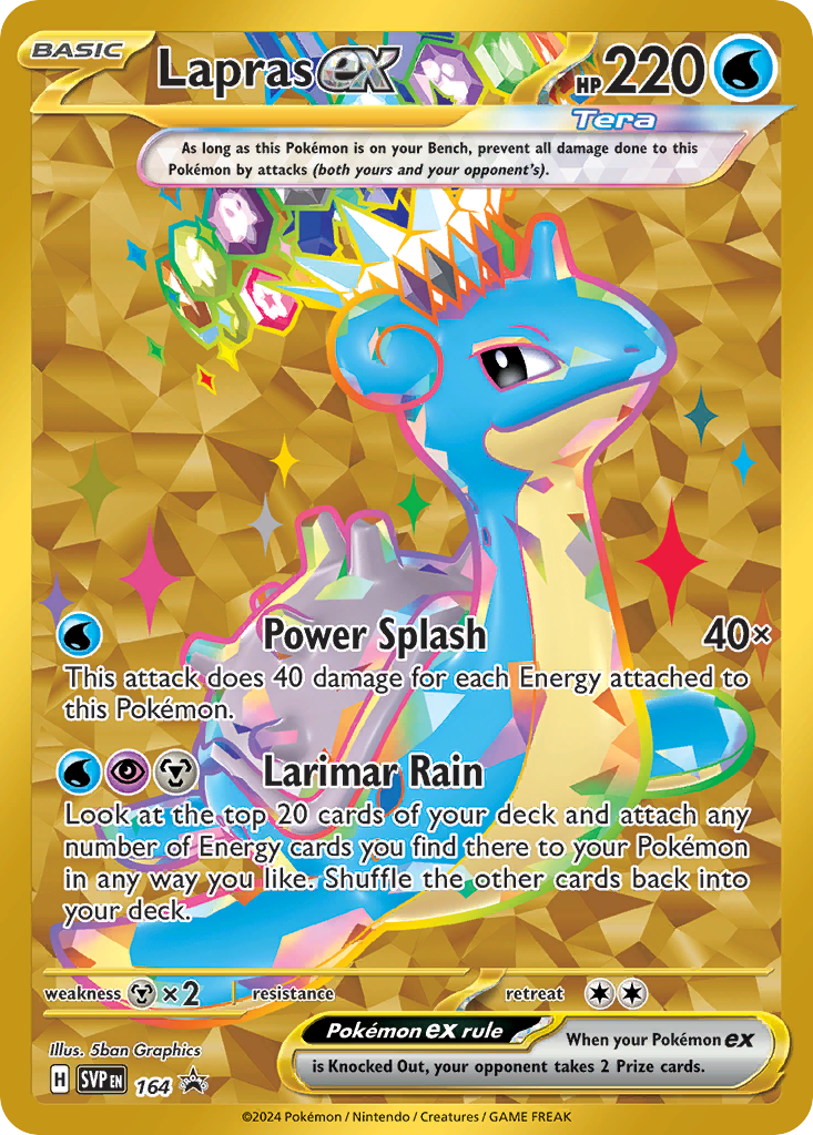 Lapras ex (032/142) [Scarlet & Violet: Stellar Crown] | Odin's Place