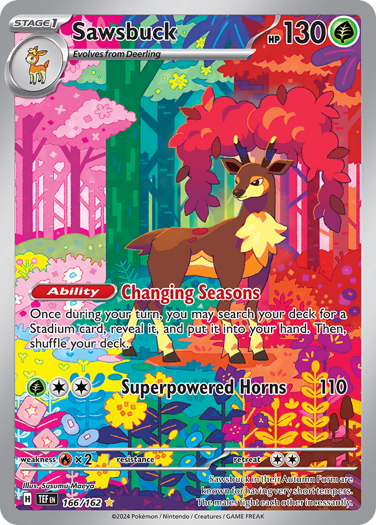 Sawsbuck (166/162) [Scarlet & Violet: Temporal Forces] | Odin's Place