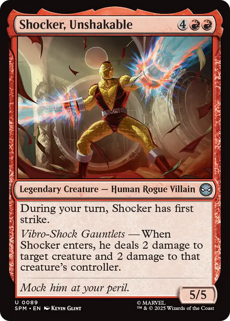 Shocker, Unshakable [Marvel's Spider-Man] | Odin's Place