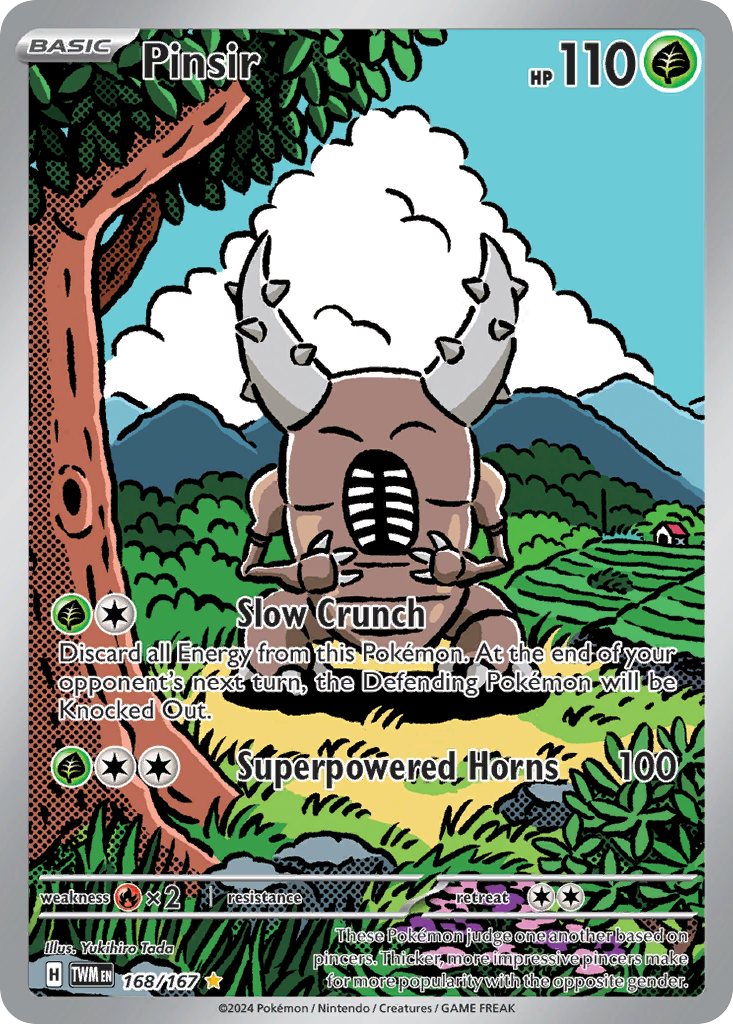 Pinsir (168/167) [Scarlet & Violet: Twilight Masquerade] | Odin's Place
