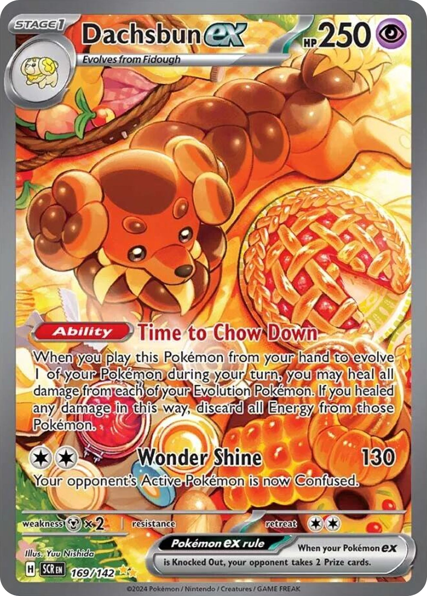 Dachsbun ex (169/142) [Scarlet & Violet: Stellar Crown] | Odin's Place