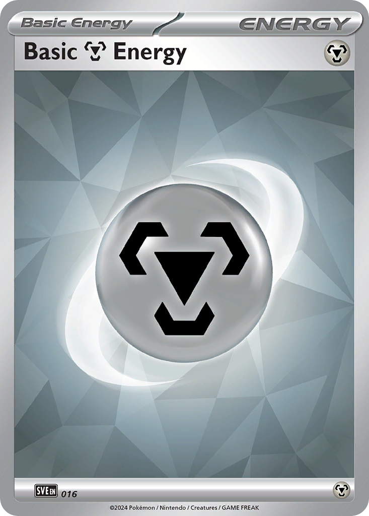 Basic Metal Energy (016) (Cracked Ice Holo) [Scarlet & Violet: Stellar Crown] | Odin's Place