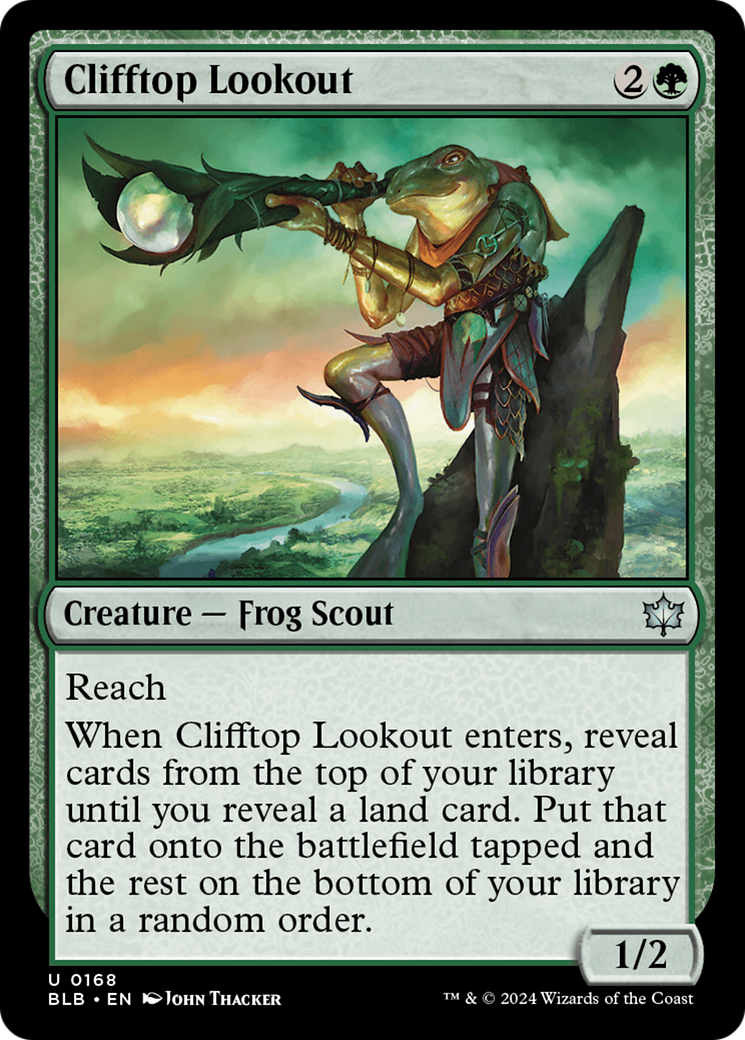 Clifftop Lookout [Bloomburrow] | Odin's Place