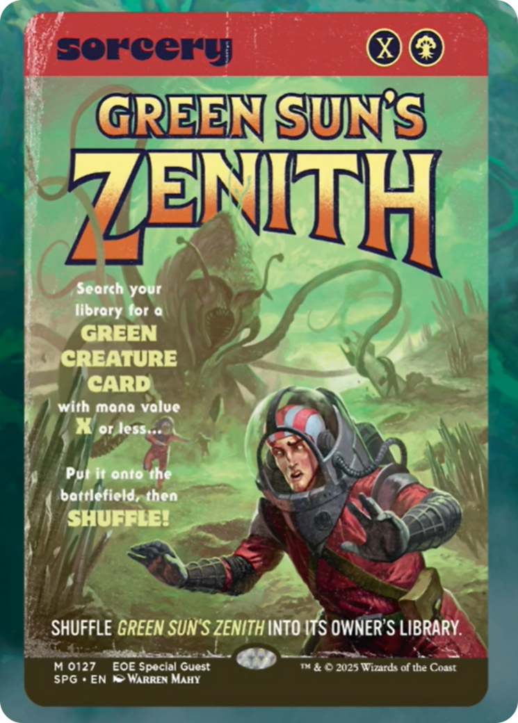 Green Sun's Zenith (Showcase) [Edge of Eternities Special Guests] | Odin's Place