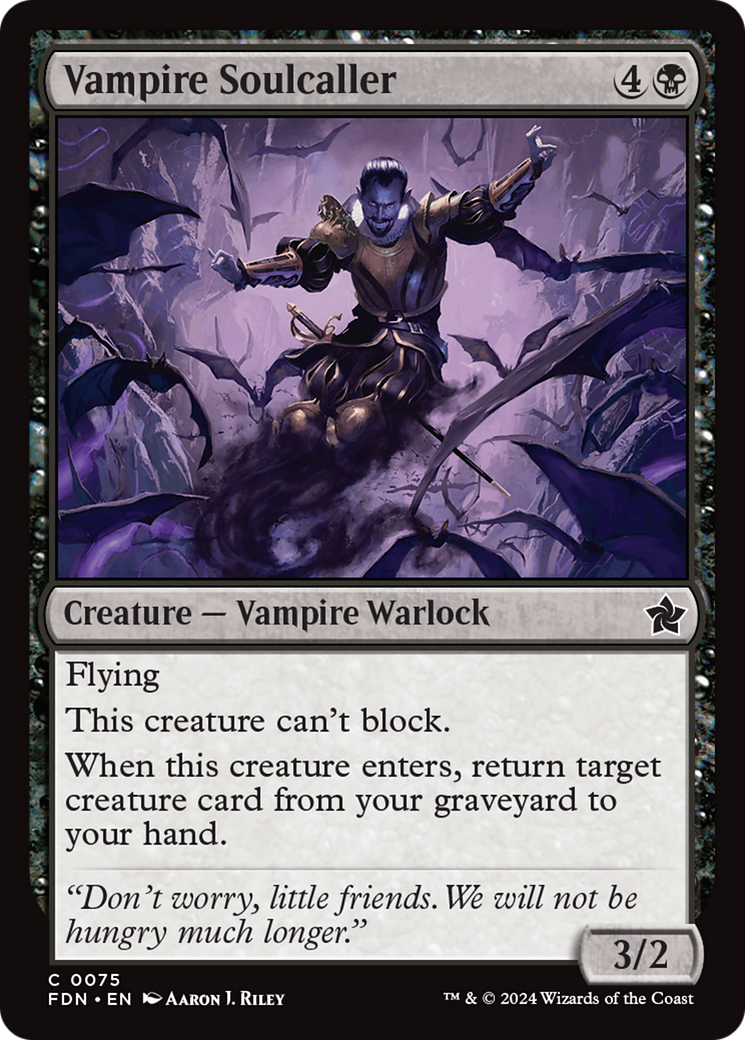 Vampire Soulcaller [Foundations] | Odin's Place