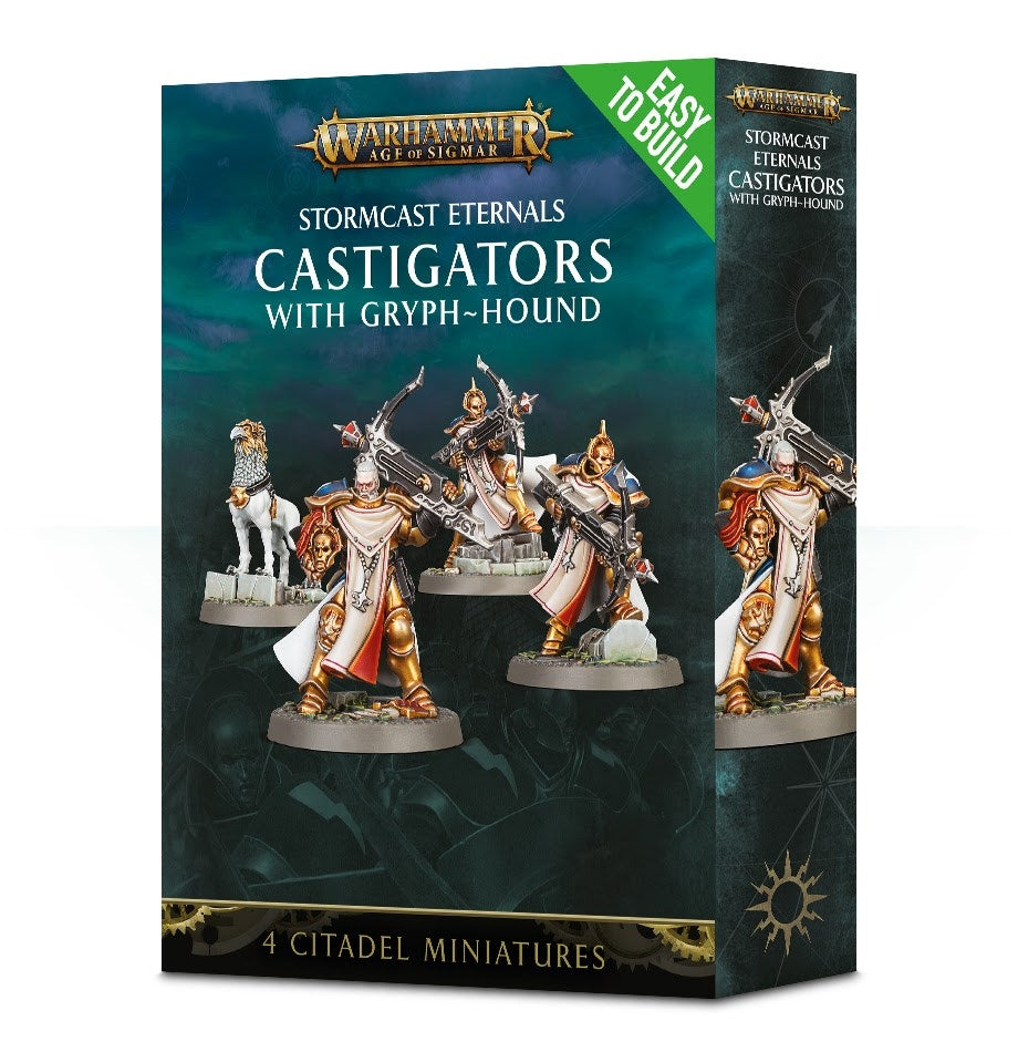 Image for Warhammer: Age of Sigmar - Stormcast Eternals Castigators with Gryph Hound - Warhammer Box Sets | Odin's Place