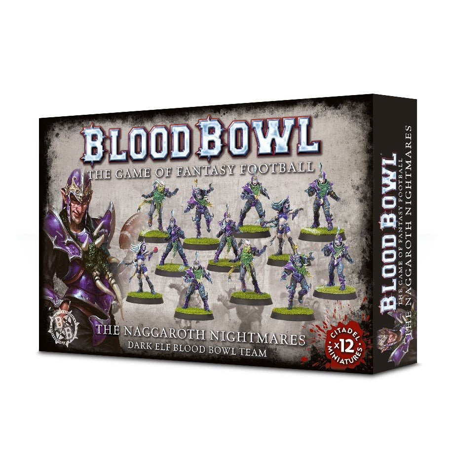 Image for Blood Bowl: The Naggaroth Nightmares Dark Elf Blood Bowl Team - Warhammer Box Sets | Odin's Place