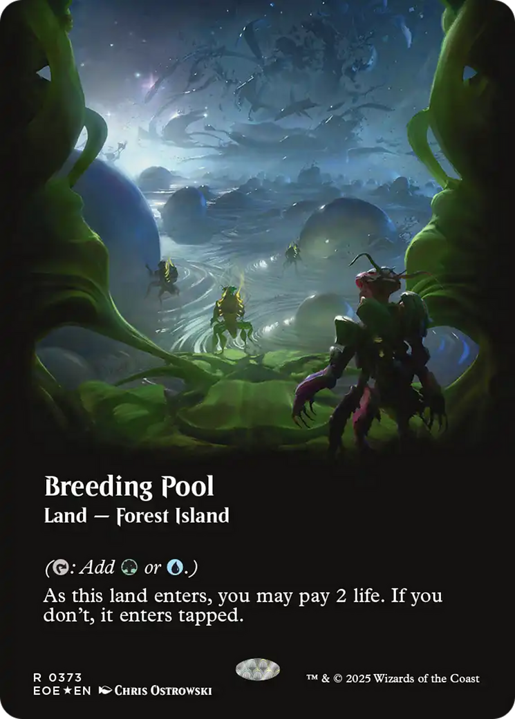 Breeding Pool (Borderless) (Galaxy Foil) [Edge of Eternities] | Odin's Place