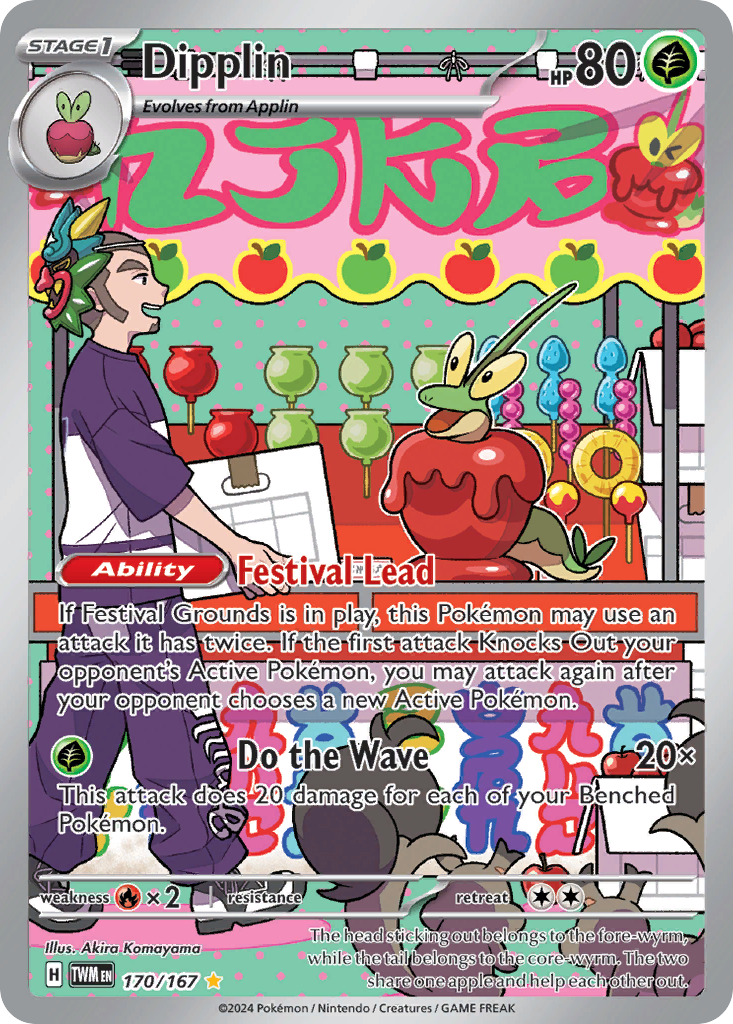 Dipplin (170/167) [Scarlet & Violet: Twilight Masquerade] | Odin's Place