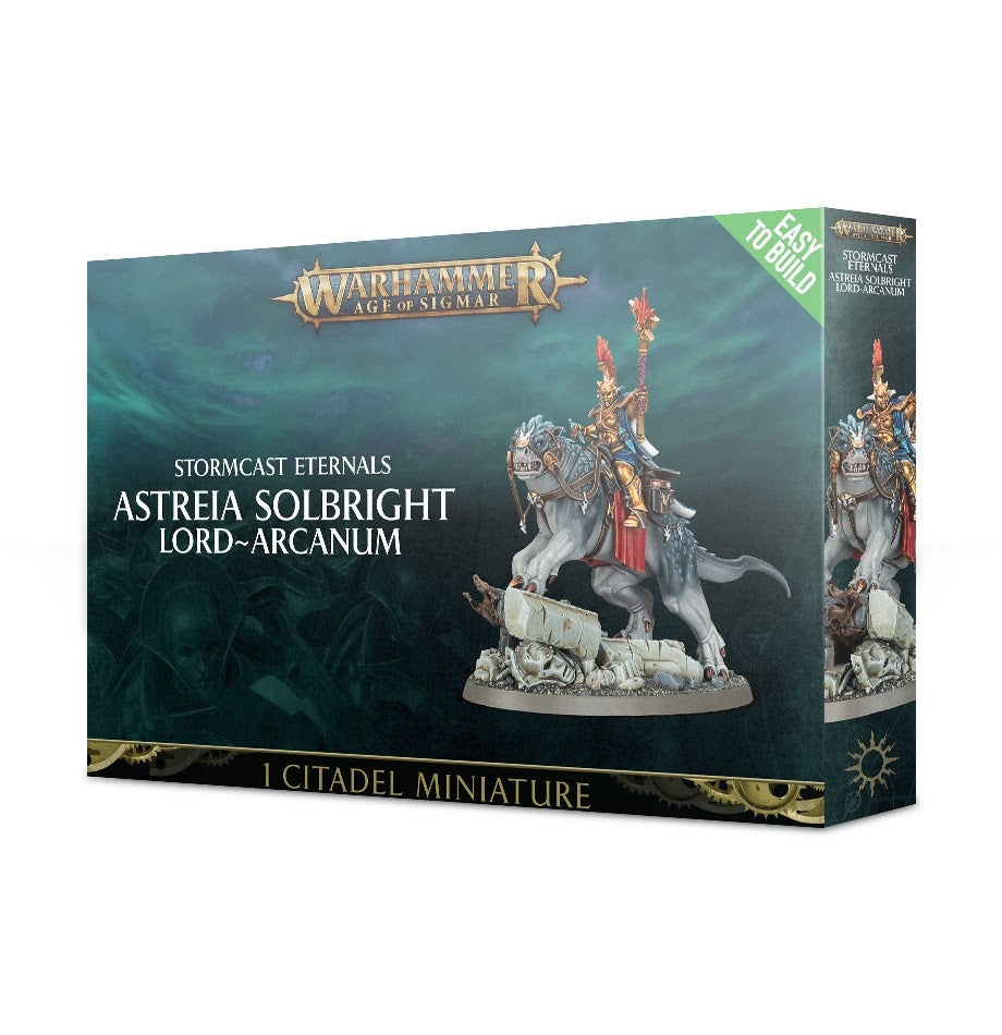 Image for Warhammer: Age of Sigmar - Stormcast Eternals - Astreia Solbright Lord-Arcanum - Warhammer Box Sets | Odin's Place