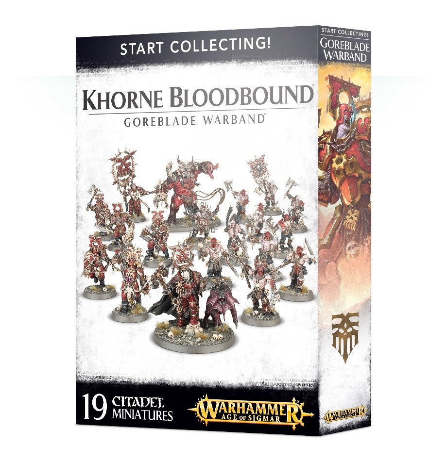 Image for Warhammer: Age of Sigmar - Khorne Bloodbound - Gorblade Warband - Warhammer Box Sets | Odin's Place