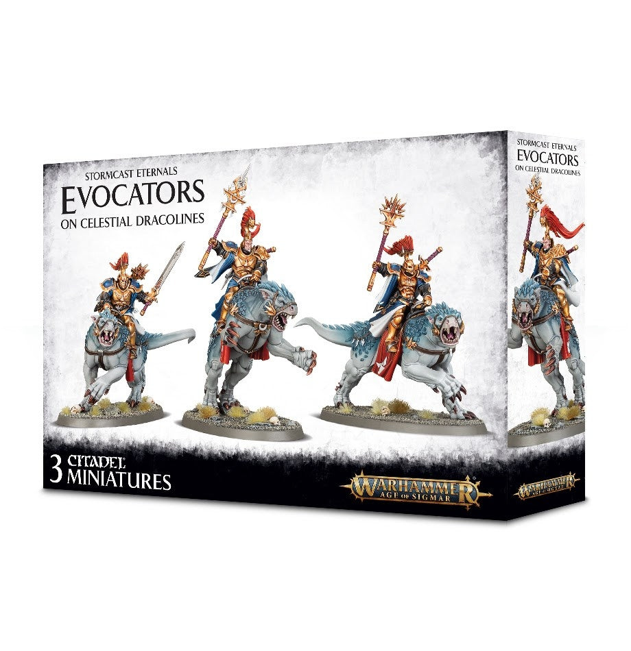 Image for Warhammer: Age of Sigmar - Stormcast Eternals - Evocators on Celestial Dracolines - Warhammer Box Sets | Odin's Place