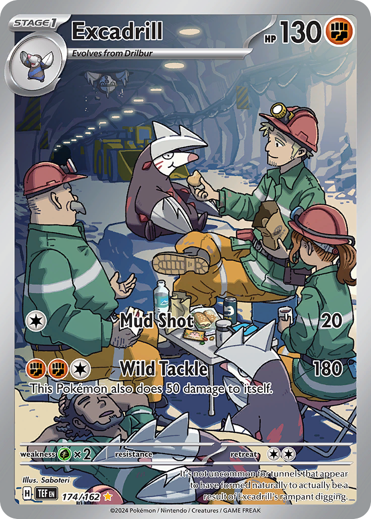 Excadrill (174/162) [Scarlet & Violet: Temporal Forces] | Odin's Place