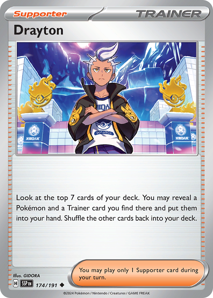 Drayton (174/191) [Scarlet & Violet: Surging Sparks] | Odin's Place