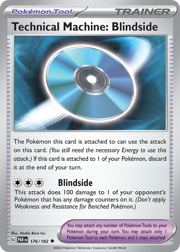 Technical Machine: Blindside (176/182) [Prize Pack Series Six] | Odin's Place