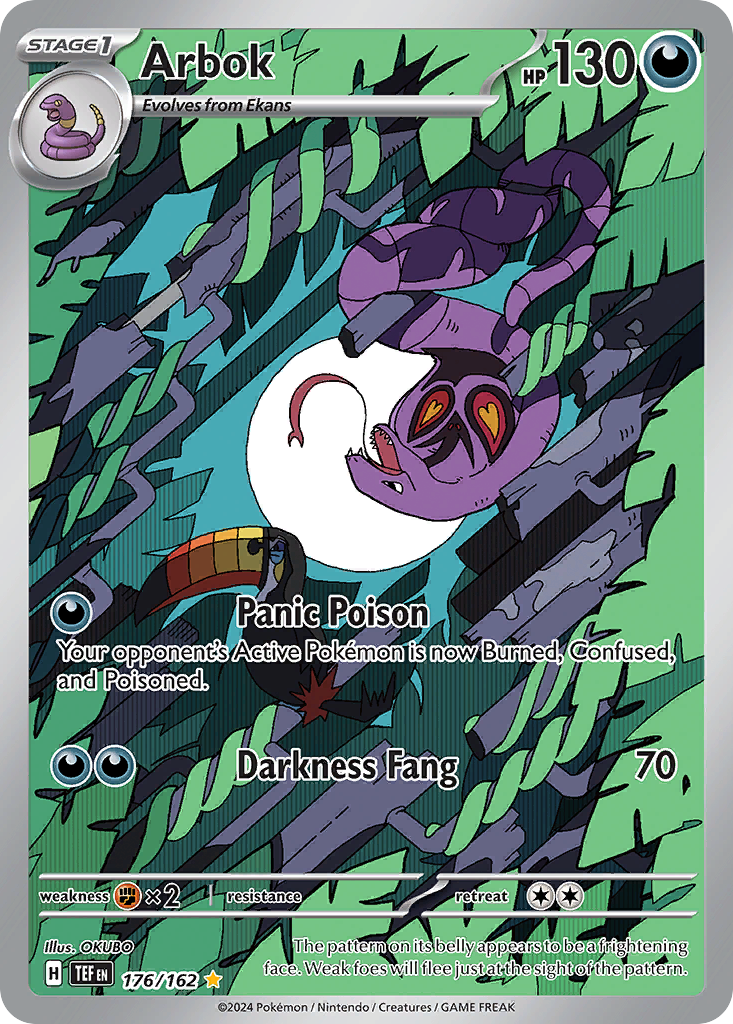 Arbok (176/162) [Scarlet & Violet: Temporal Forces] | Odin's Place