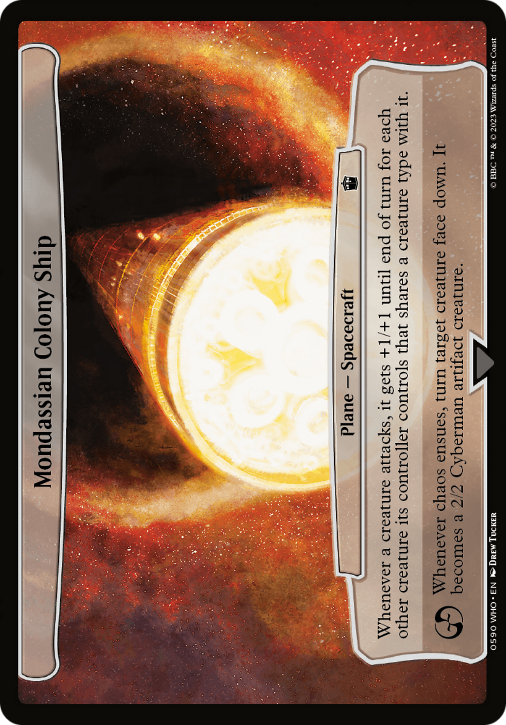 Mondassian Colony Ship [Doctor Who] | Odin's Place