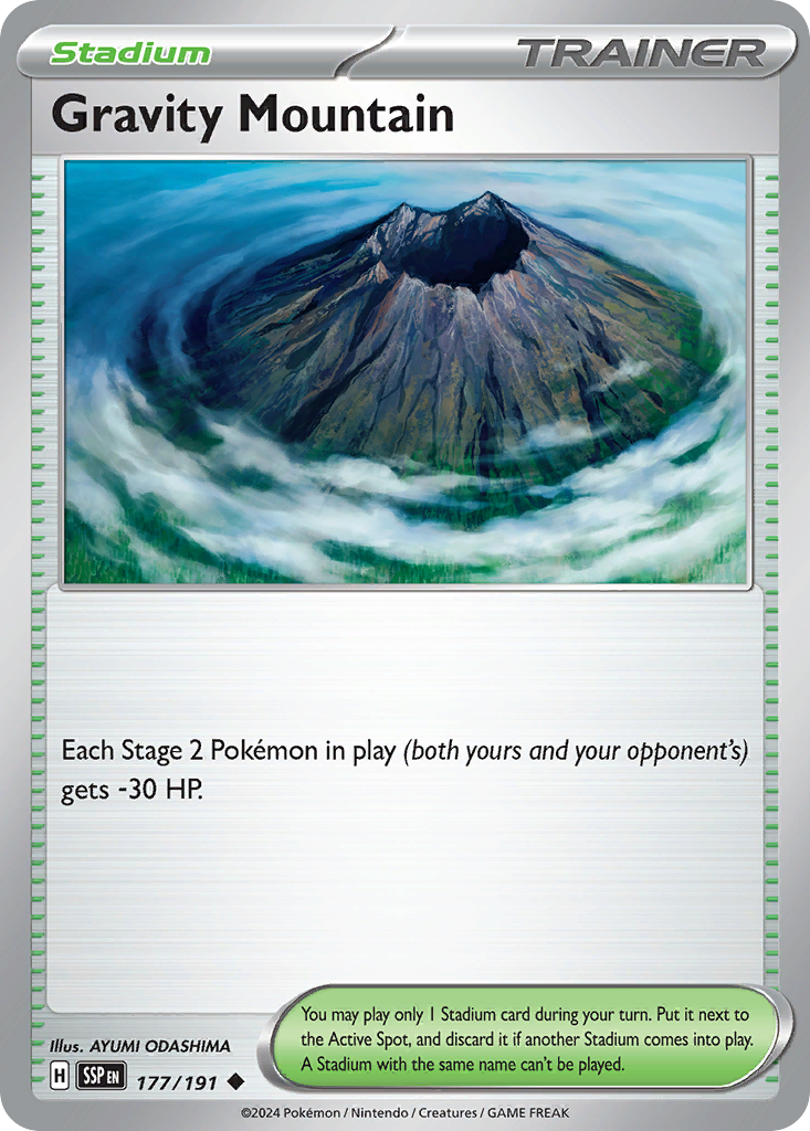 Gravity Mountain (177/191) [Scarlet & Violet: Surging Sparks] | Odin's Place