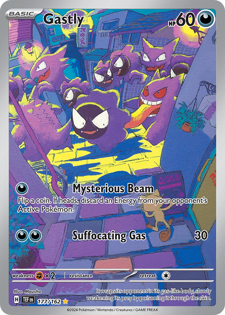 Gastly (177/162) [Scarlet & Violet: Temporal Forces] | Odin's Place