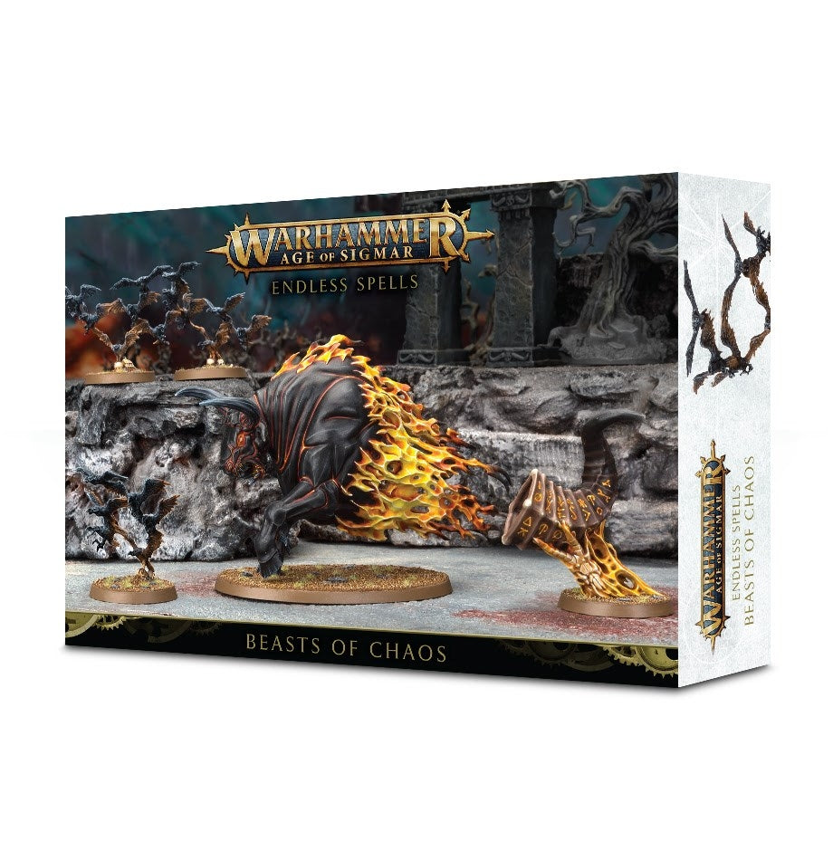 Image for Warhammer: Age of Sigmar - Endless Spells: Beasts of Chaos - Warhammer Box Sets | Odin's Place