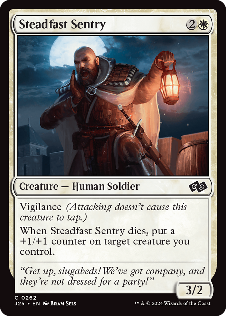 Steadfast Sentry [Foundations Jumpstart] | Odin's Place